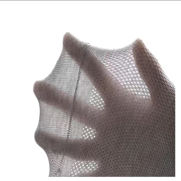 FREE NWT - Men’s 1Pair Solid White Breathable Athletic Socks (White / One Size) - Picture 4 of 5